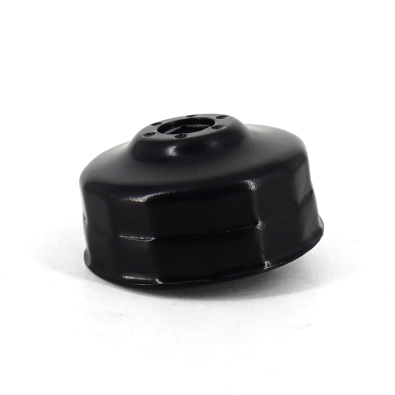 Oil Filter Cap Wrench 74mm 15 Flute Steel Oil Filter Cap Removal Tool
