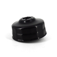 Oil Filter Cap Wrench 74mm 15 Flute Steel Oil Filter Cap Removal Tool
