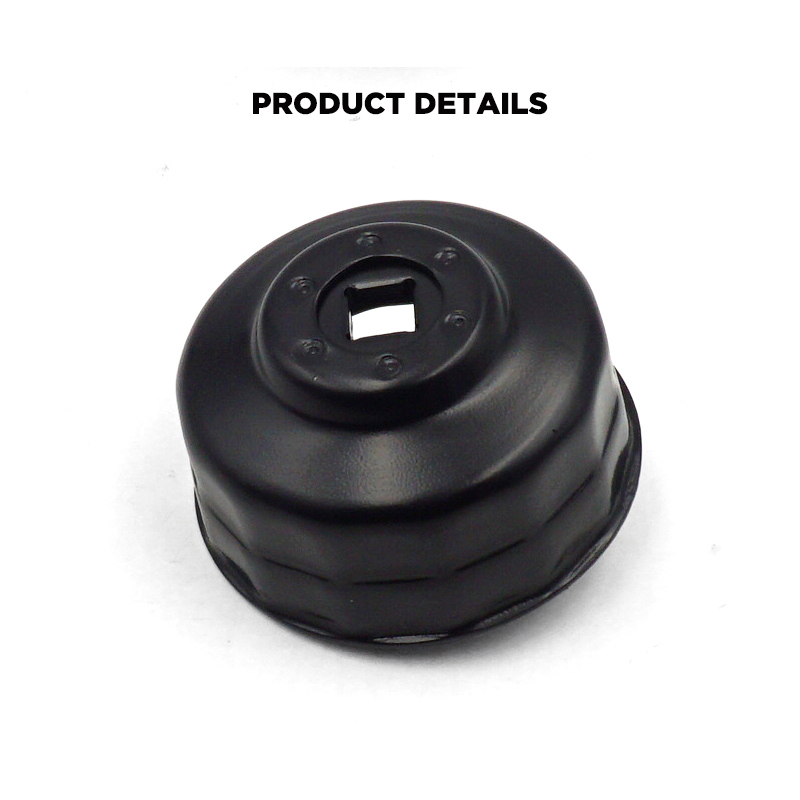 Oil Filter Cap Wrench 67mm 14 Flute Steel Oil Filter Cap Removal Tool