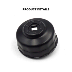 Oil Filter Cap Wrench 67mm 14 Flute Steel Oil Filter Cap Removal Tool
