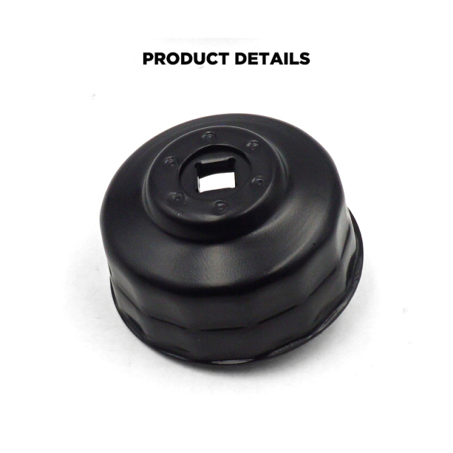 Oil Filter Cap Wrench 67mm 14 Flute Steel Oil Filter Cap Removal Tool