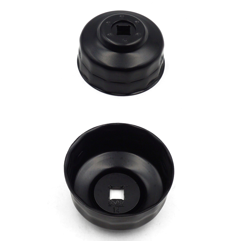 Oil Filter Cap Wrench 67mm 14 Flute Steel Oil Filter Cap Removal Tool