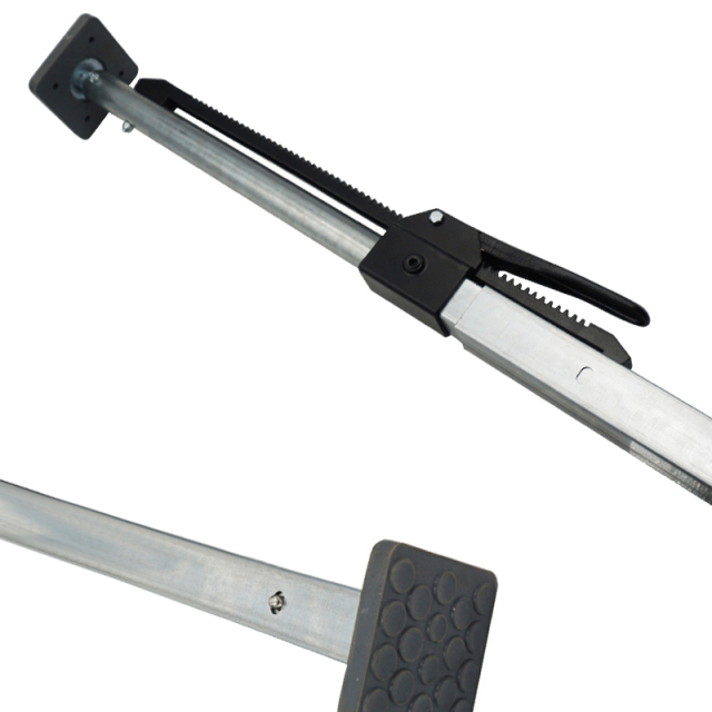 Heavy Duty Steel Load Lock Jack Bar Cargo Bar 3 position Retractable Bar