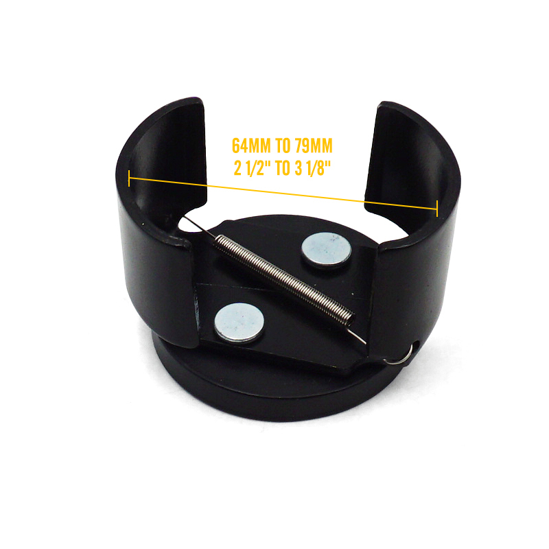 Oil Filter Cap Wrench Adjustable Range 64mm to 79mm Steel Oil Filter Cap Removal Tool