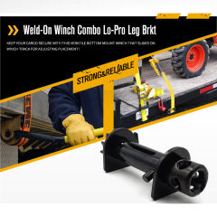 Weld-On Winch Combo Lo-Pro Leg Brkt