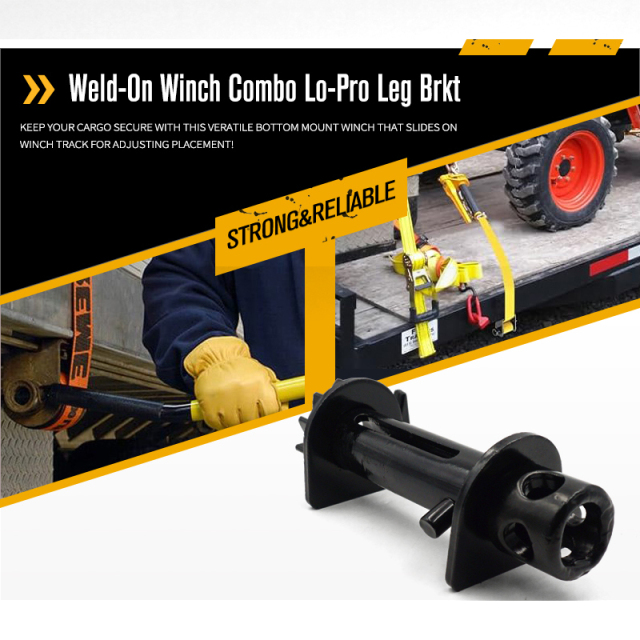 Weld-On Winch Combo Lo-Pro Leg Brkt