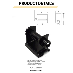Sliding Winch Utility Track Standard