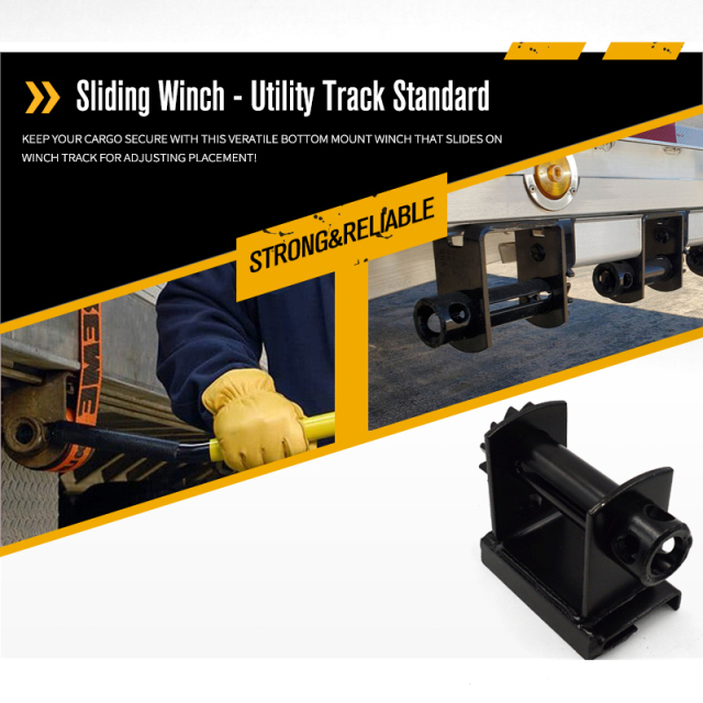 Sliding Winch Utility Track Standard