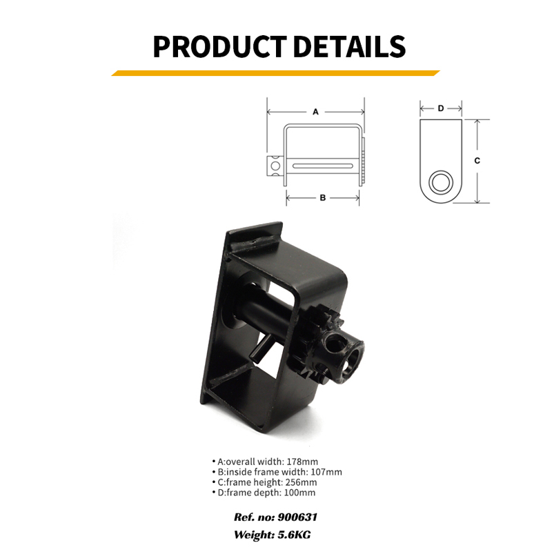 Cable Winch End Mount RH