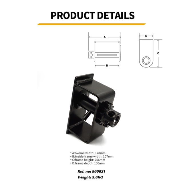 Cable Winch End Mount RH