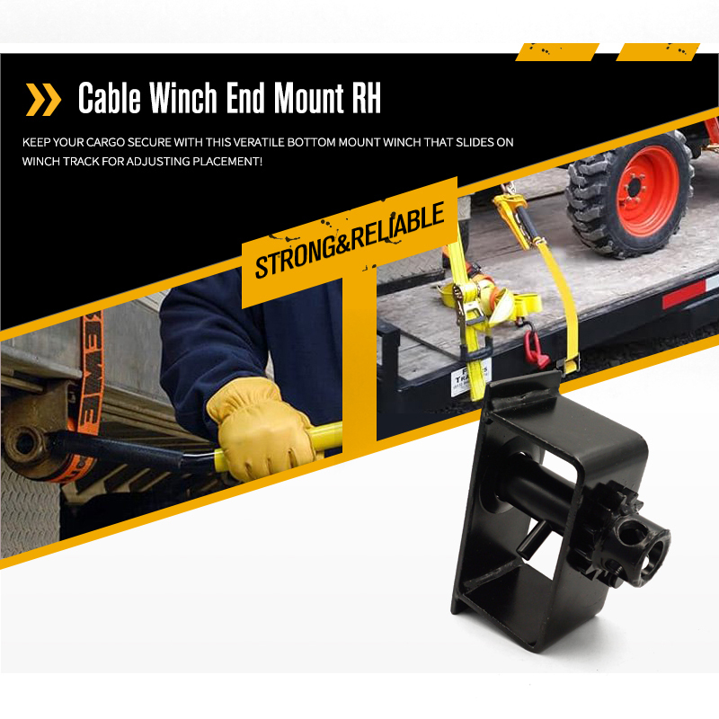 Cable Winch End Mount RH