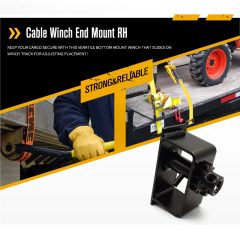 Cable Winch End Mount RH