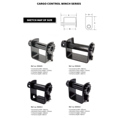 Cable Winch End Mount RH