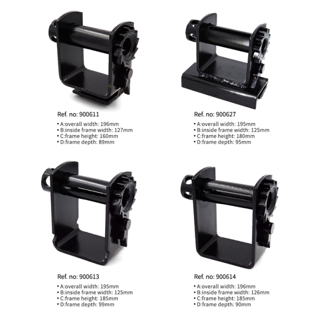Cable Winch End Mount RH