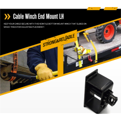 Cable Winch End Mount LH