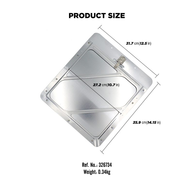 Hazmat Placard Holder Full Frame