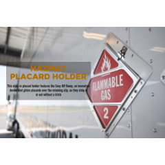 Hazmat Placard Holder Full Frame