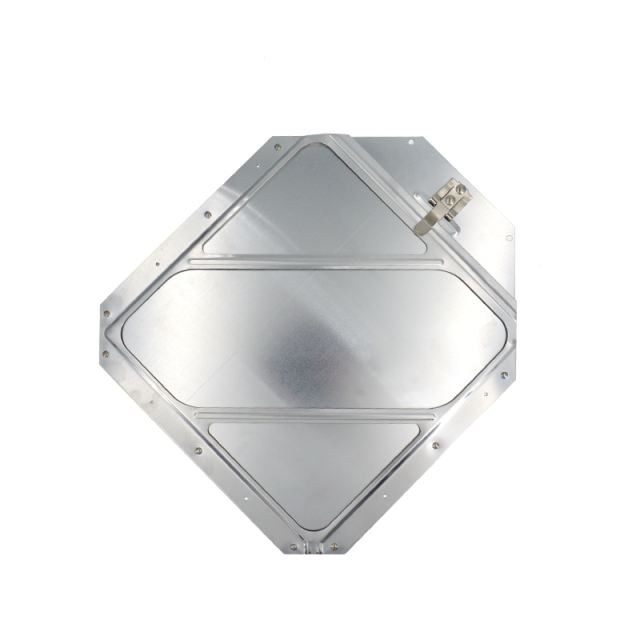 Hazmat Placard Holder 4 Clipped Corners