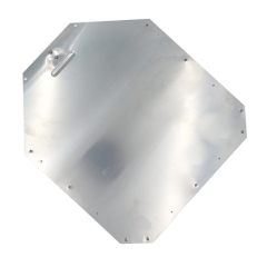 Hazmat Placard Holder 4 Clipped Corners