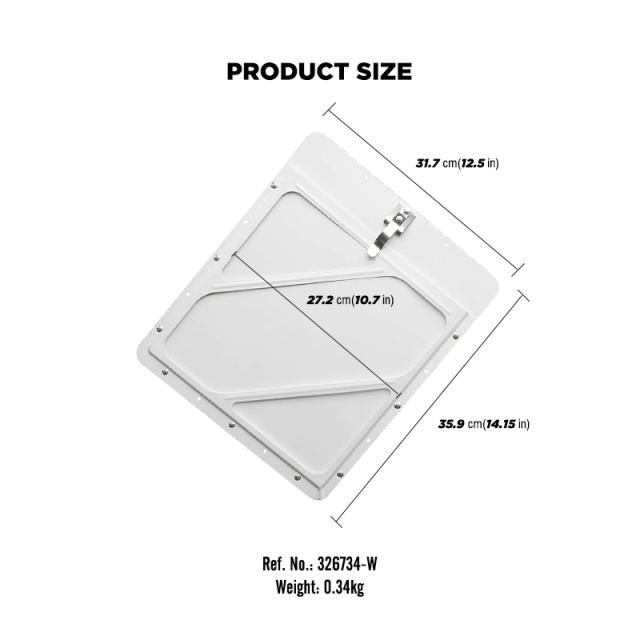 Hazmat Placard Holder with Full Frame