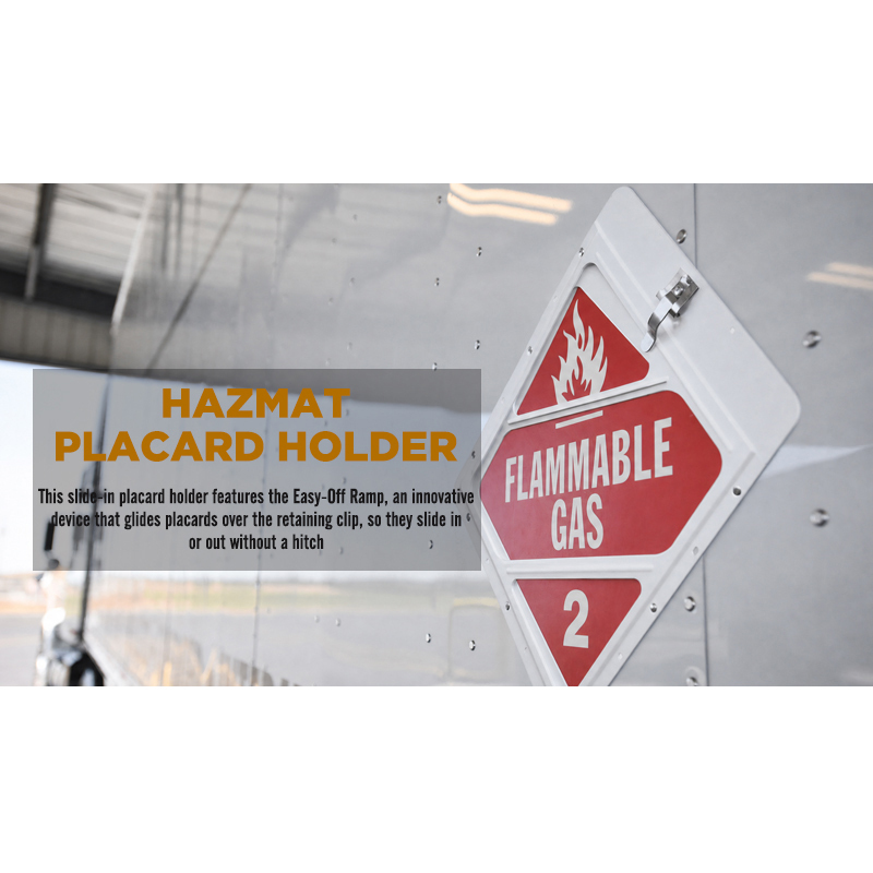 Hazmat Placard Holder with Full Frame