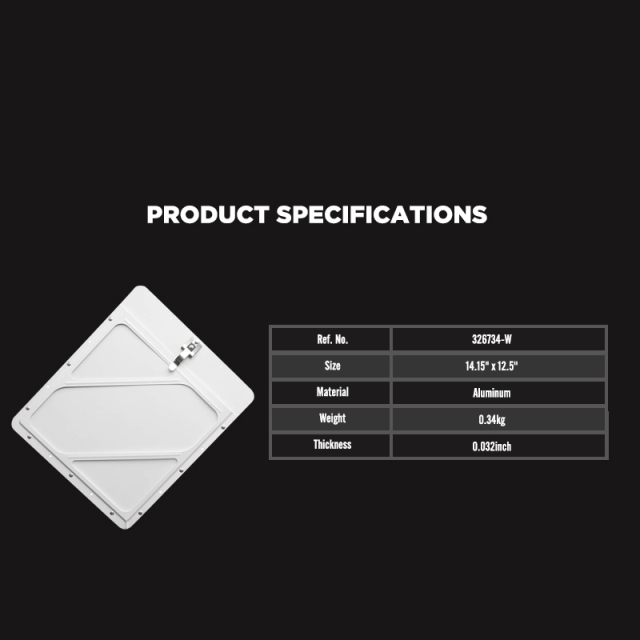 Hazmat Placard Holder with Full Frame