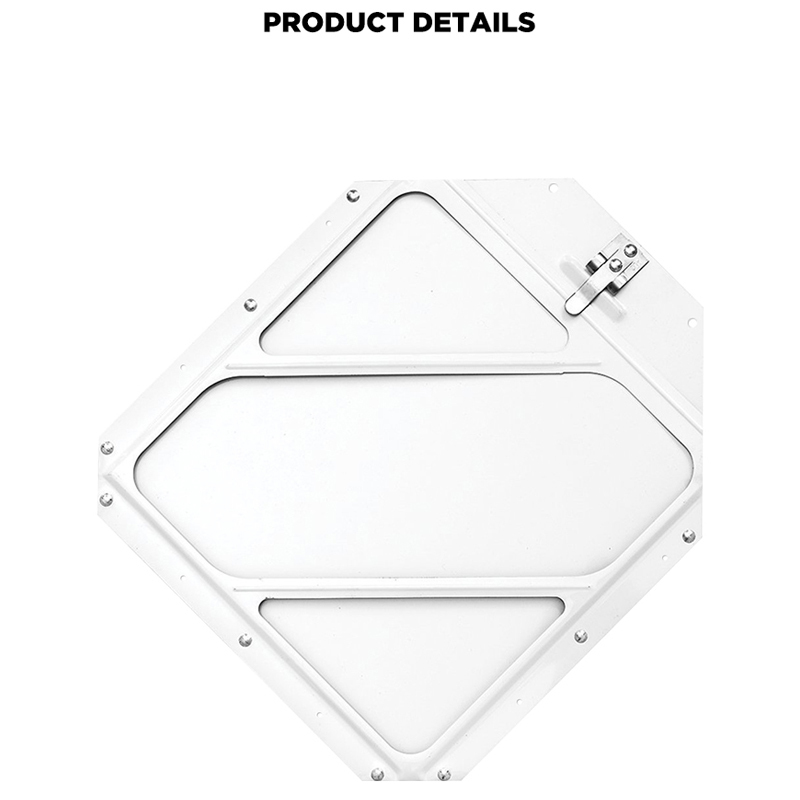 Hazmat Placard Holder with 4 Clipped Corners