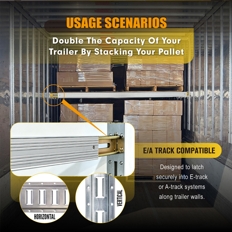 92" - 103" Standard Adjustable Decking Shoring Aluminum Beam 2000 lbs WLL