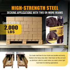 92" - 103" Adjustable Decking Shoring Steel Beam 2000 lbs WLL