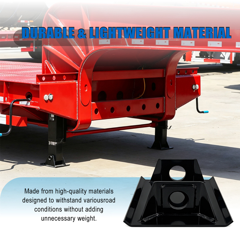 Heavy Duty Landing Gear Foot Replacement Base for Semi Trailer Jack Leg