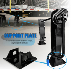 Heavy Duty Landing Gear Foot Replacement Base for Semi Trailer Jack Leg