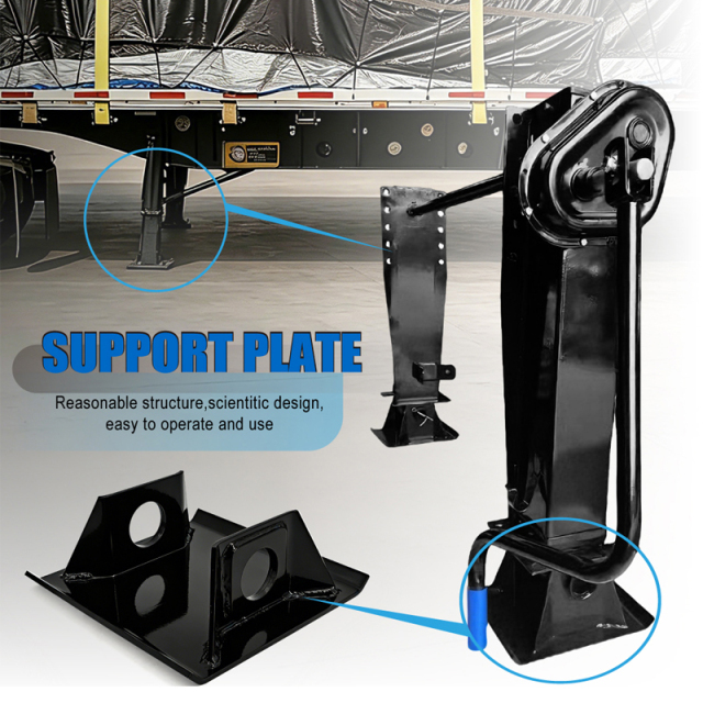 Heavy Duty Landing Gear Foot Replacement Base for Semi Trailer Jack Leg