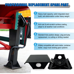Heavy Duty Landing Gear Foot Replacement Base for Semi Trailer Jack Leg