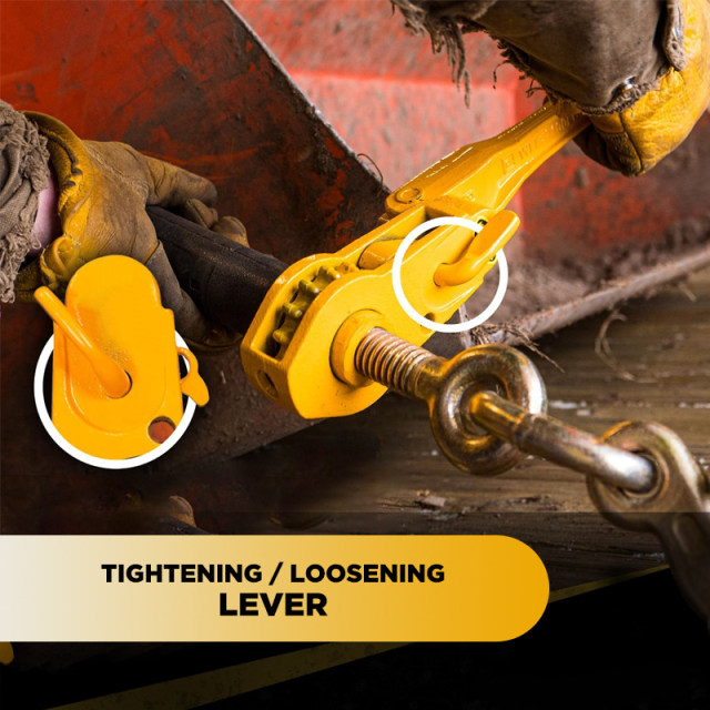 Ratchet Load Binder for 5/16 Inch - 3/8 Inch