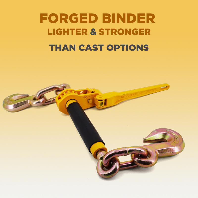 Ratchet Load Binder for 3/8 Inch - 1/2 Inch
