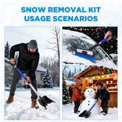 5pcs Snow Shovel Snow Brush Kit Winter Set