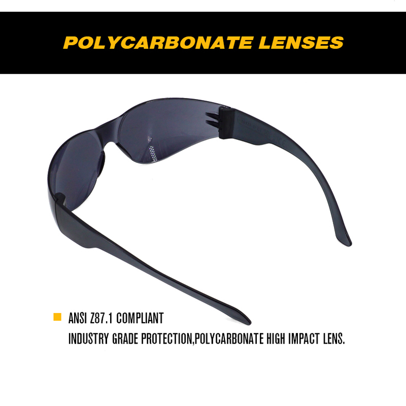 Fashionable Construction Workman Safety clear Glasses Sport Eye protection Antifog Work Glasses for Work
