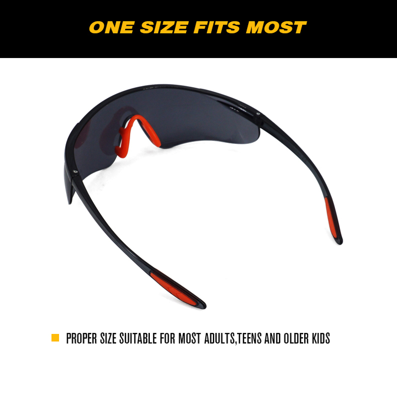 Safety Glasses for Men and Women with Anti-Fog and Scratch Resistant Wrap Around Lenses