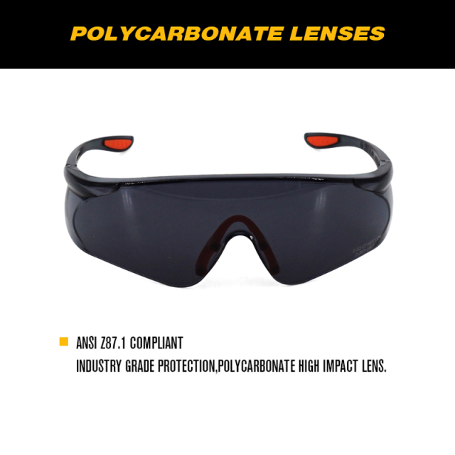 Safety Glasses for Men and Women with Anti-Fog and Scratch Resistant Wrap Around Lenses