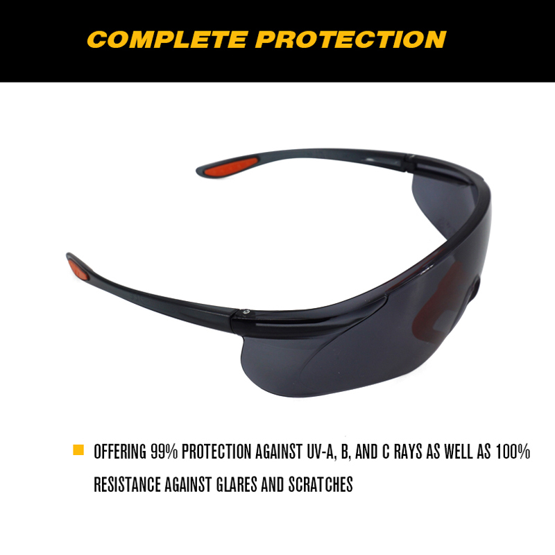 Safety Glasses for Men and Women with Anti-Fog and Scratch Resistant Wrap Around Lenses