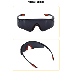 Safety Glasses for Men and Women with Anti-Fog and Scratch Resistant Wrap Around Lenses