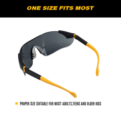 Safety Glasses for Men and Women with Anti-Fog and Scratch Resistant Wrap Around Lenses