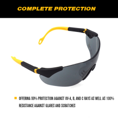 Safety Glasses for Men and Women with Anti-Fog and Scratch Resistant Wrap Around Lenses