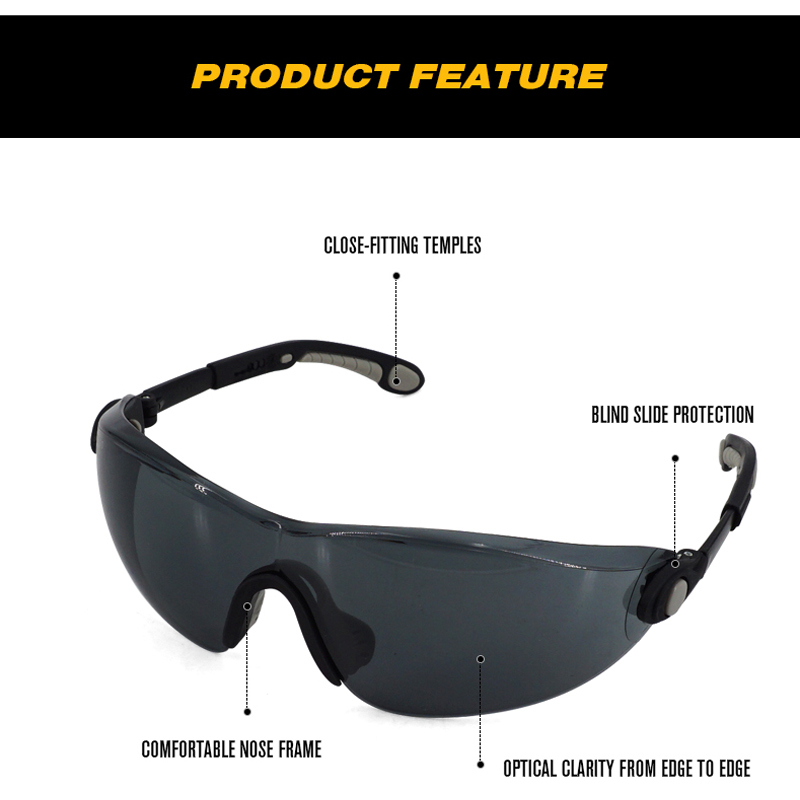 Fashionable Construction Workman Safety clear Glasses Sport Eye protection Antifog Work Glasses for Work
