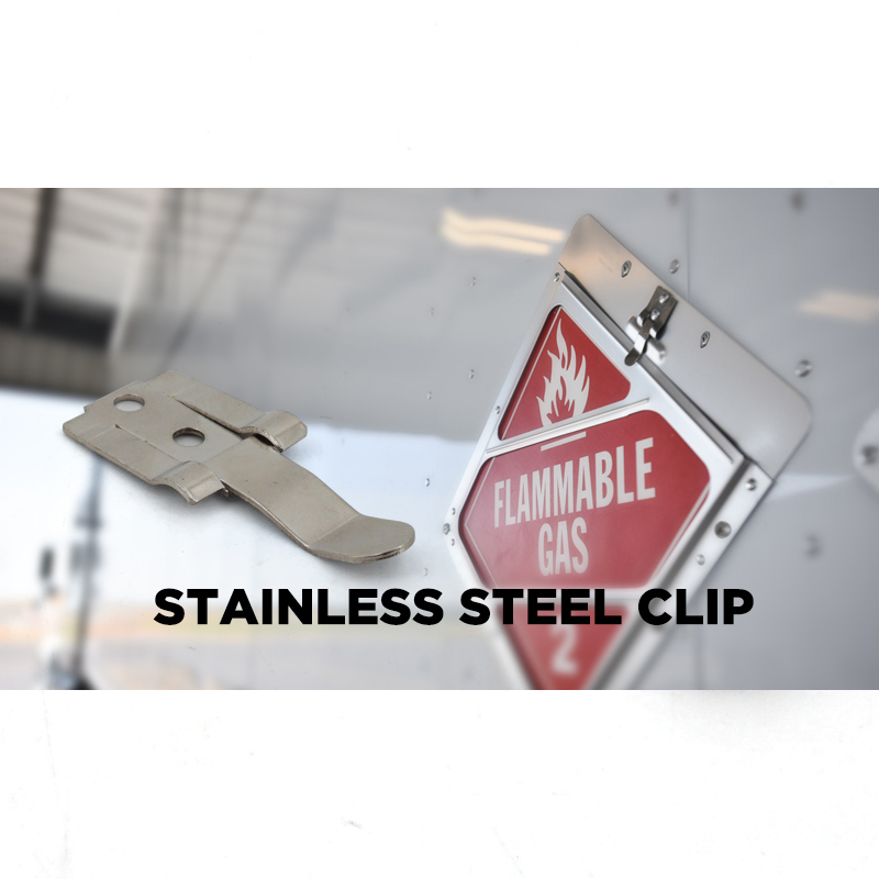 Stainless Steel Clip for Placard Holder