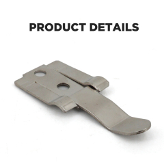 Stainless Steel Clip for Placard Holder