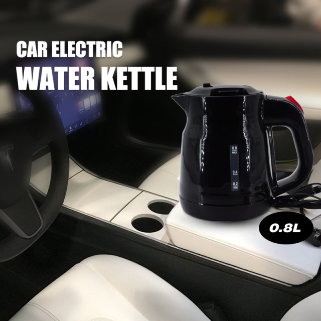 0.8L Portable Car Electric Boiling Hot Water Heater Kettle Boiler for Car