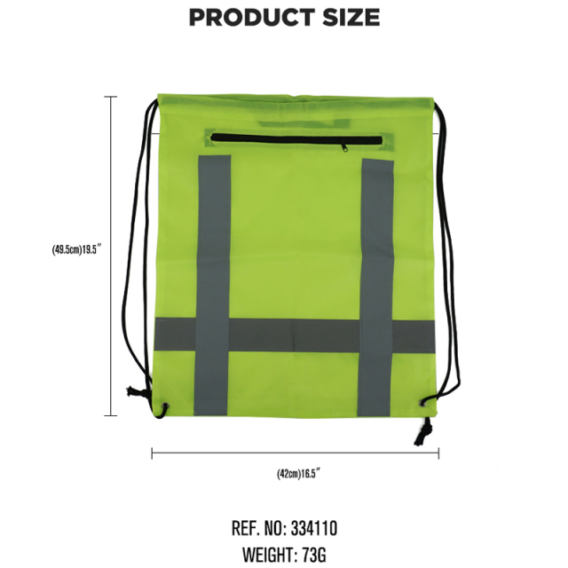 PPE Sling Bag with Reflective Safety Stripes