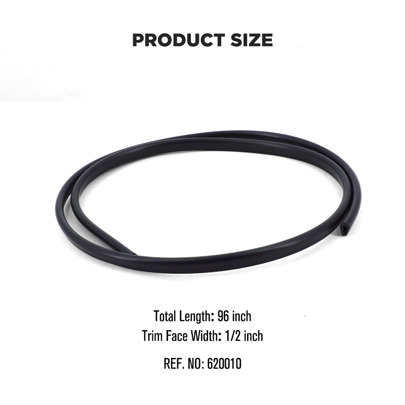 8-ft Black Custom Truck/SUV Edge Trim
