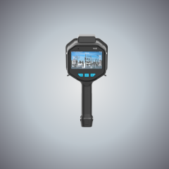 5-inch Touch Screen of HA3 showing Real-time Sound Source Localization and Spectrum Analysis